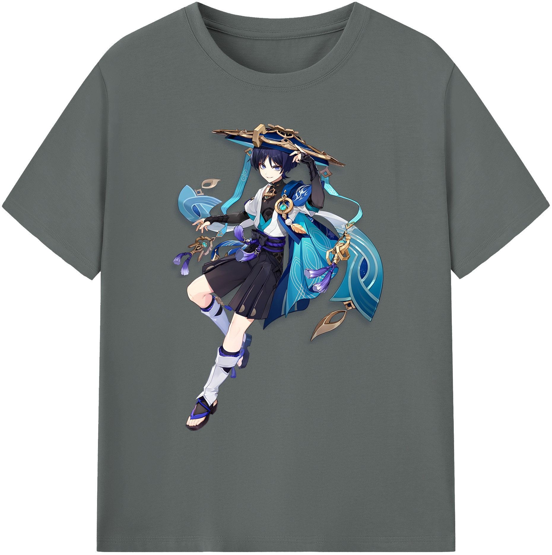げんし神 さんペい genshin Sanpei 綿100％ メンズ半袖Tシャツ｜肌触りやわらか＆通気性